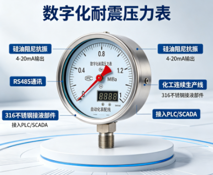 数字化配套耐震压力表,适配自动化产线监测(图1) 数字化配套耐震压力表,适配自动化产线监测(图1)
