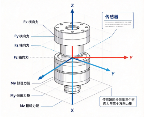 科研力学测试升温,ATI 六维力传感器原理解析(图1) 科研力学测试升温,ATI 六维力传感器原理解析(图1)